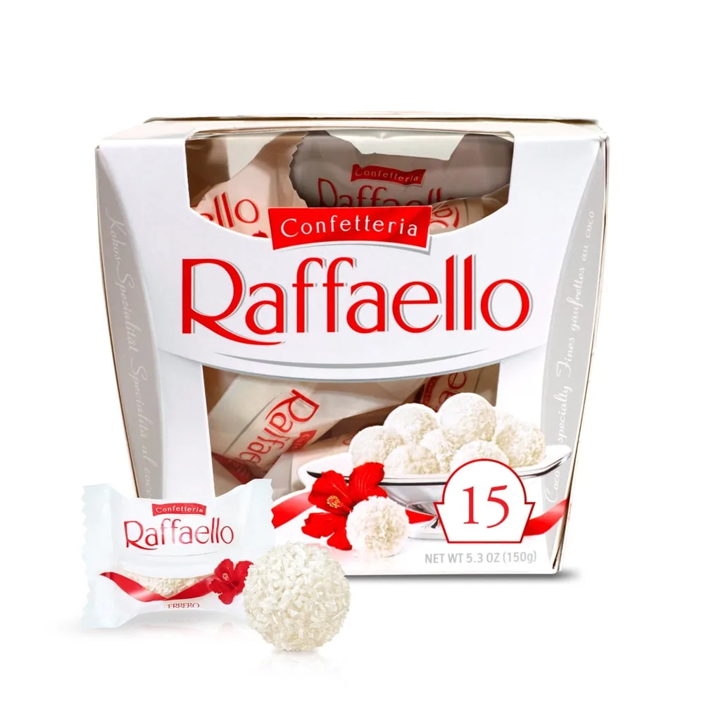 Raffaello Almond Coconut Treats, 15 Count