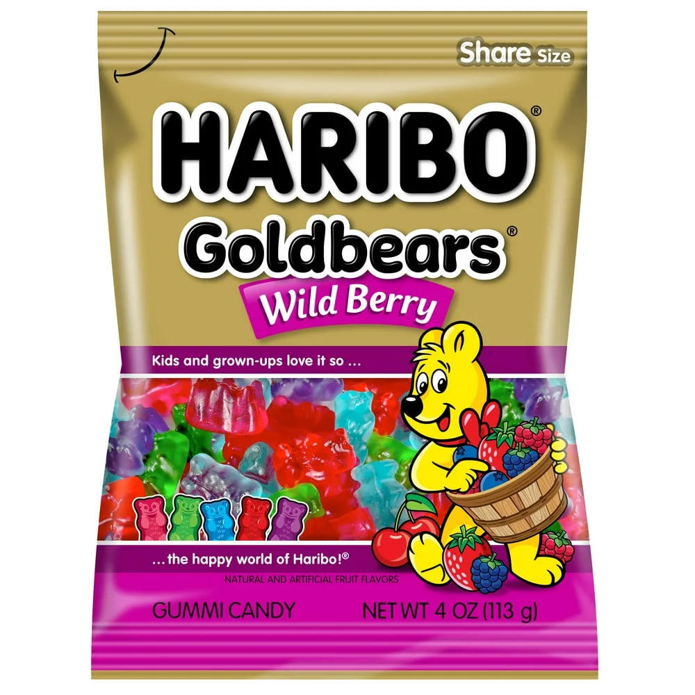 Goldbears Wild Berry Gummy Bears