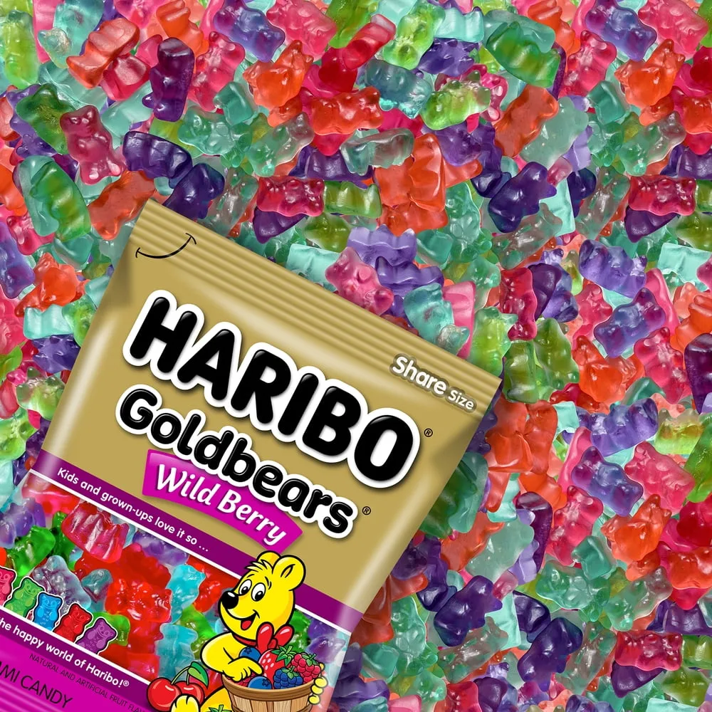 Goldbears Wild Berry Gummy Bears — editorial view