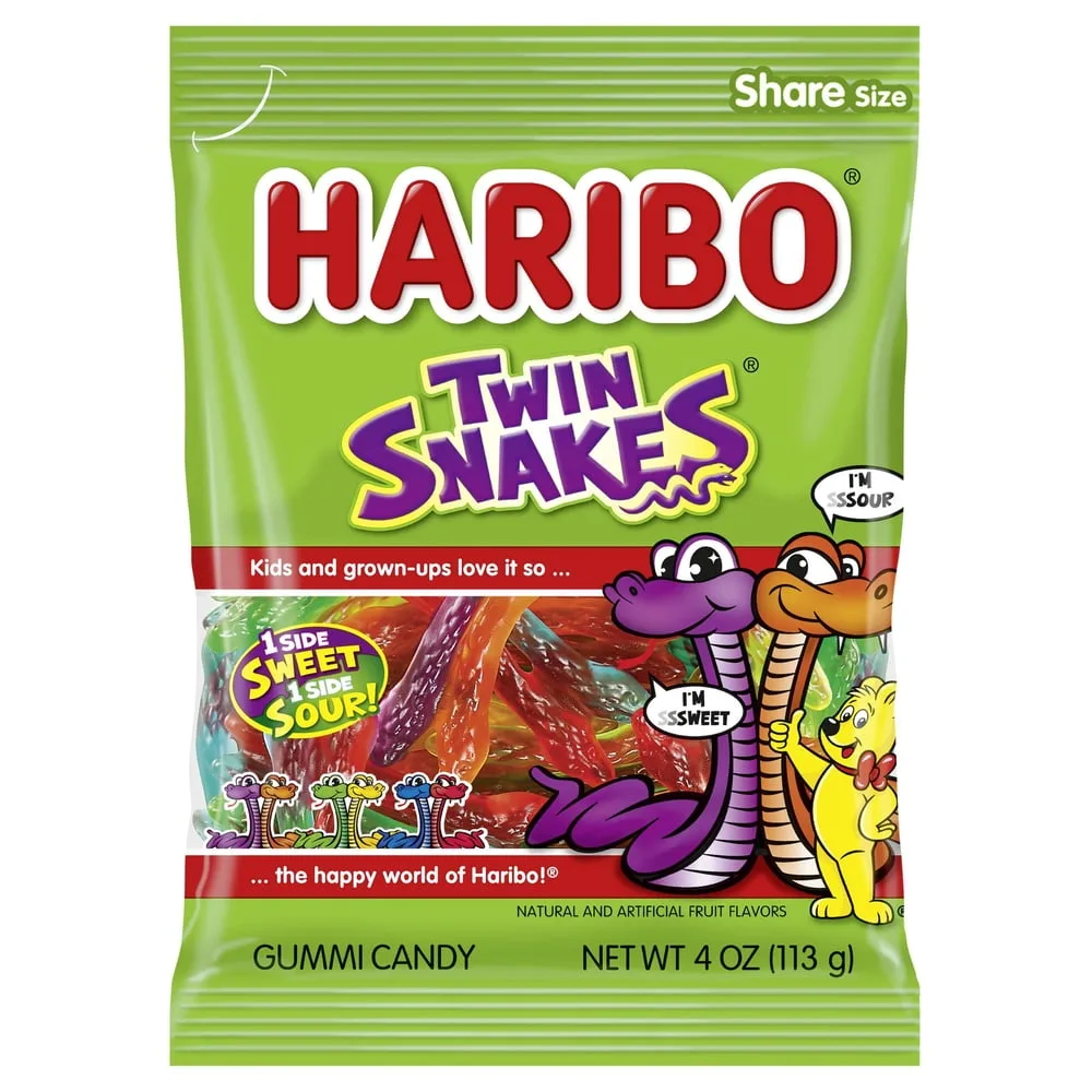 Twin Snakes Sweet & Sour Gummies
