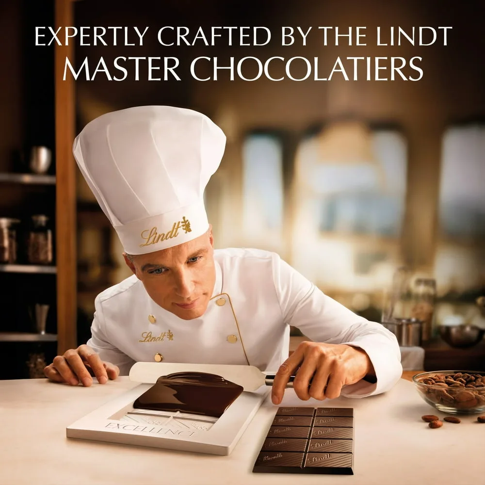 EXCELLENCE 70% Cocoa Dark Chocolate Bar — editorial view