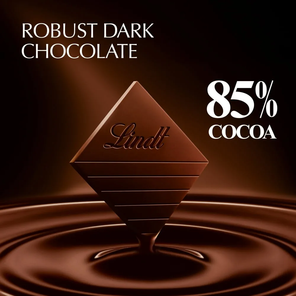 EXCELLENCE 85% Cocoa Dark Chocolate Bar — editorial view