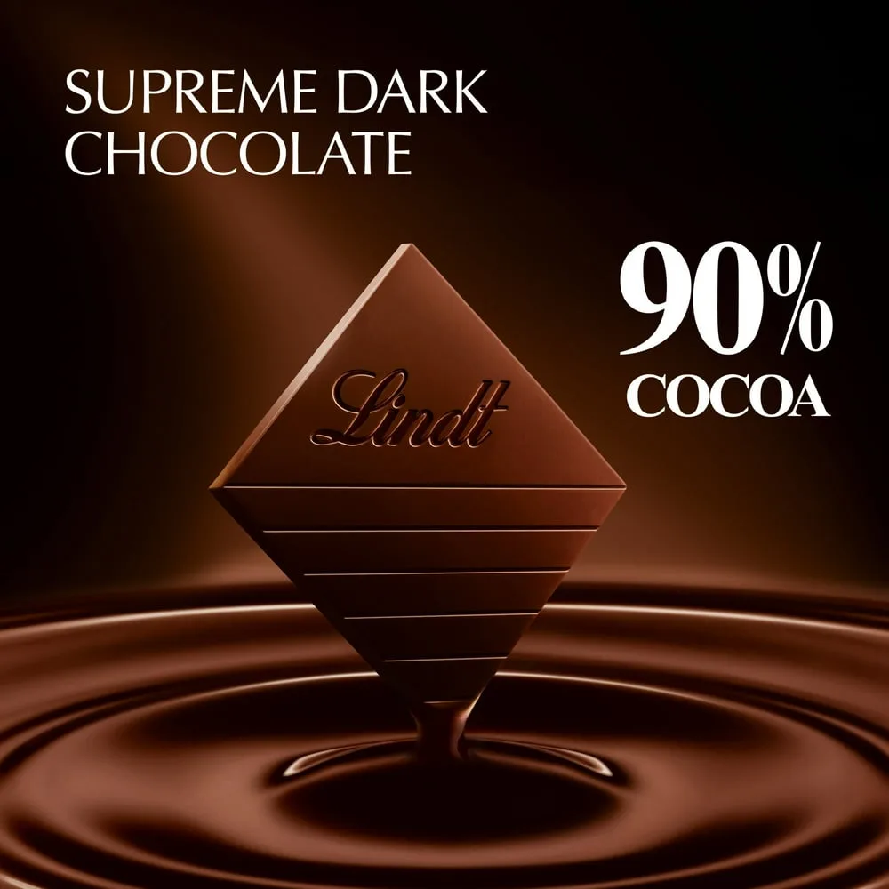 EXCELLENCE 90% Cocoa Dark Chocolate Bar — editorial view