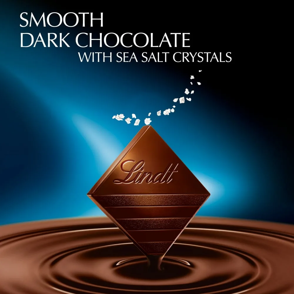 EXCELLENCE Sea Salt Dark Chocolate Bar — editorial view