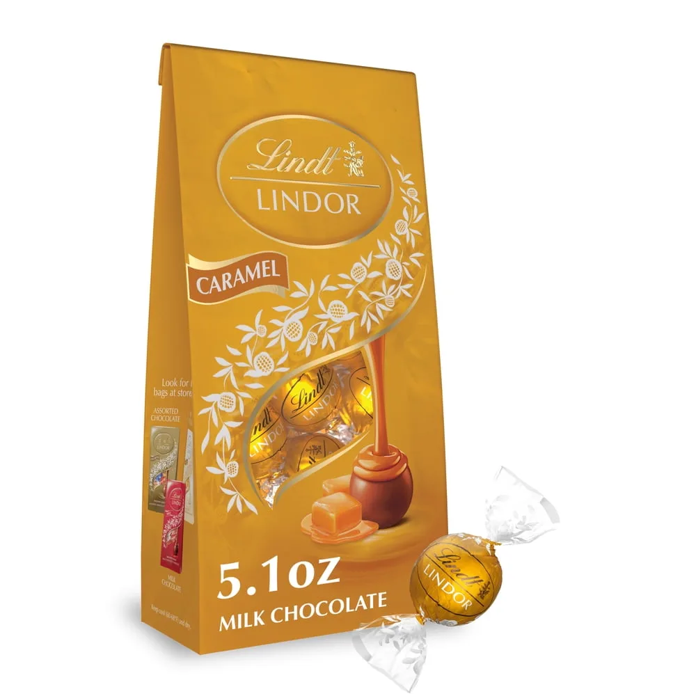 LINDOR Caramel Milk Chocolate Truffles
