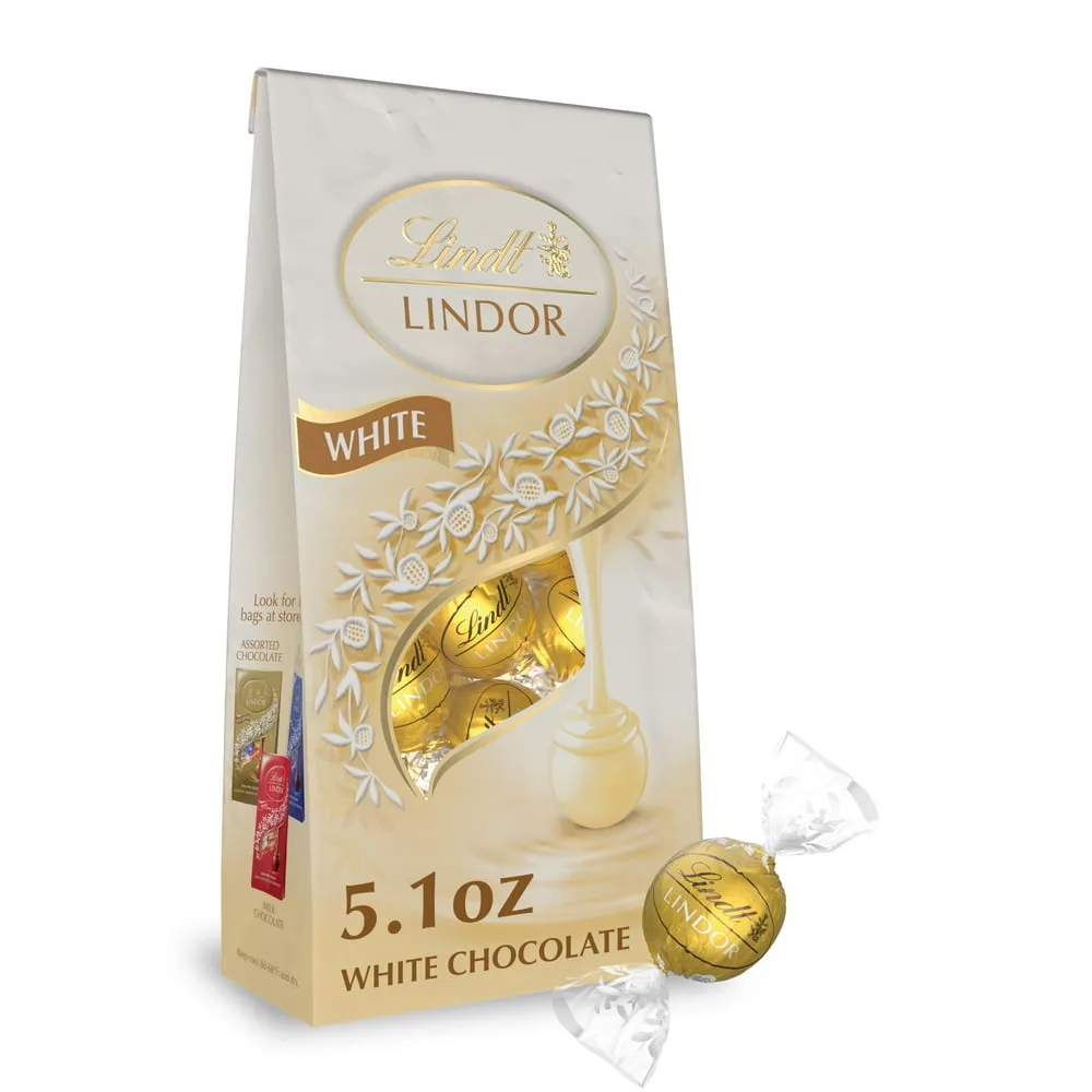 LINDOR White Chocolate Truffles