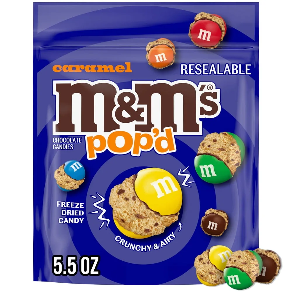 Pop'd Caramel Chocolate Crunchy Candy