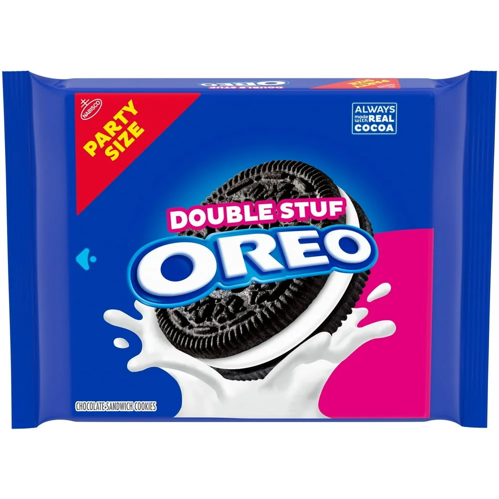 Double Stuf Chocolate Sandwich Cookies, Party Size