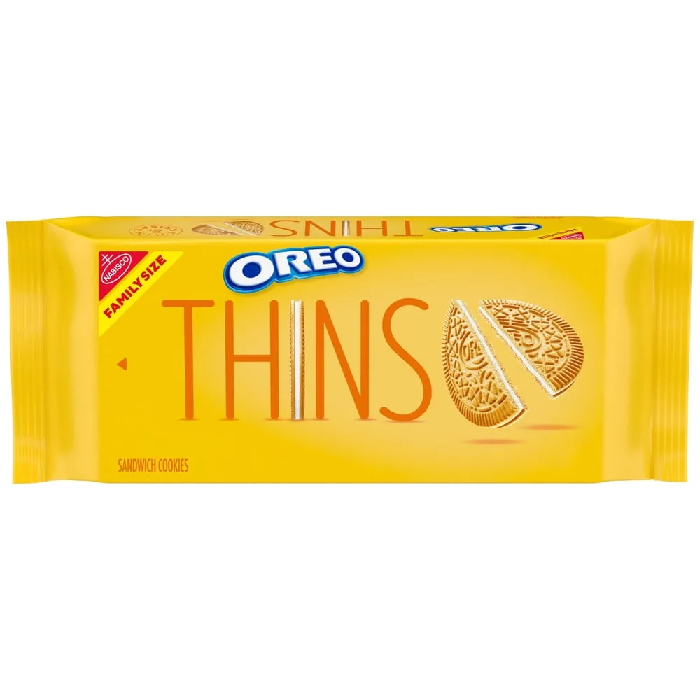Thins Golden Sandwich Cookies, Family Size