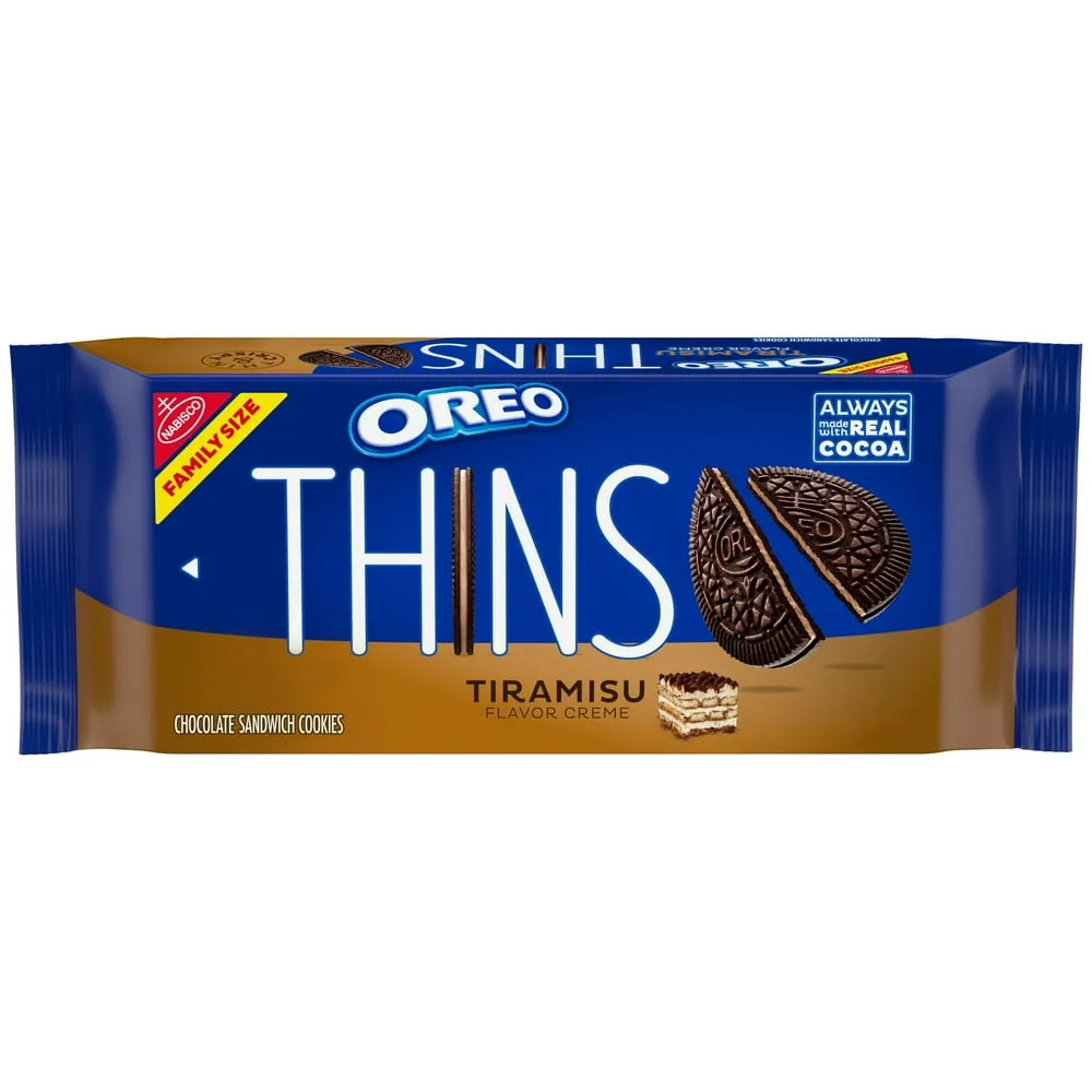 Thins Tiramisu Creme Sandwich Cookies, Family Size