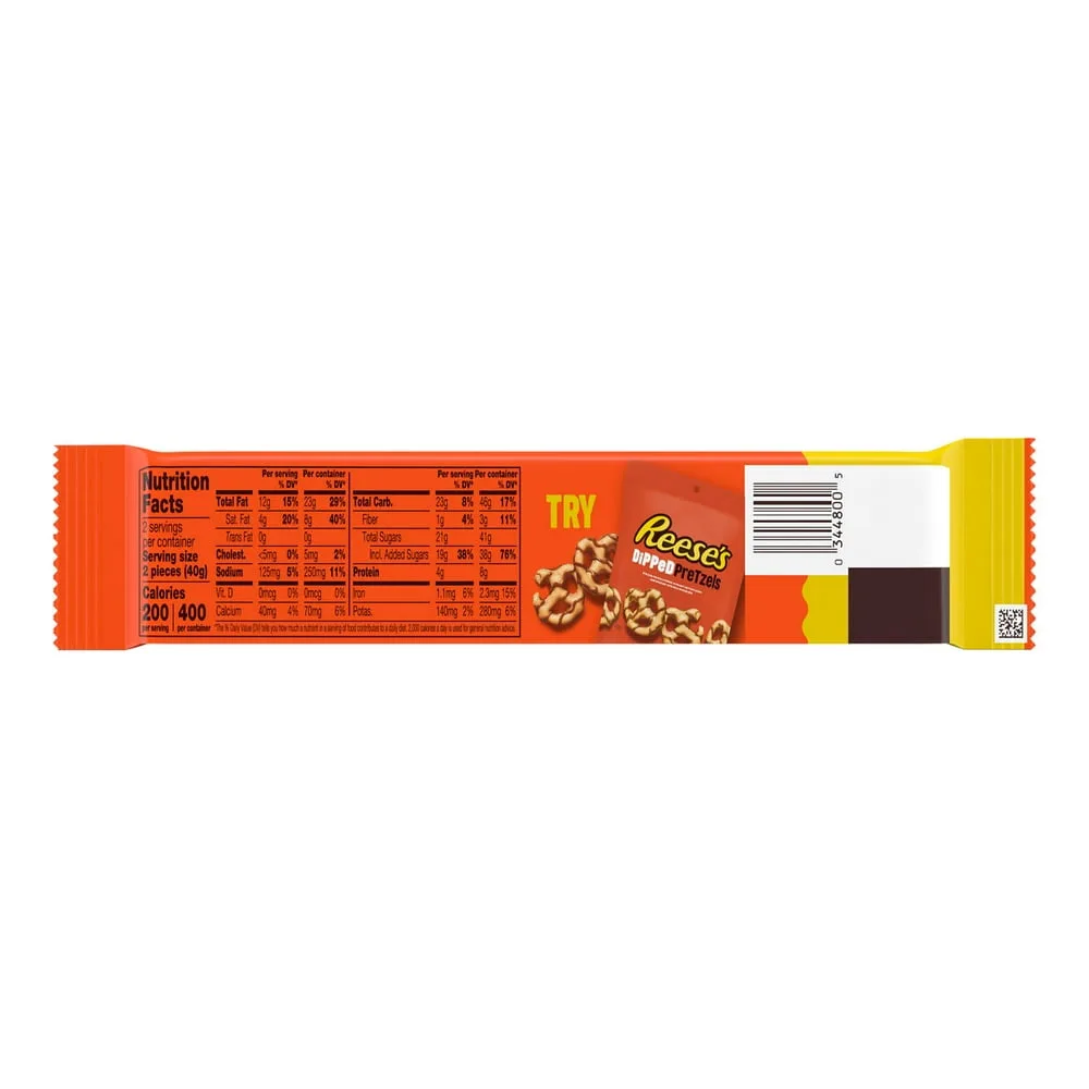 Milk Chocolate Peanut Butter Cups, King Size — editorial view