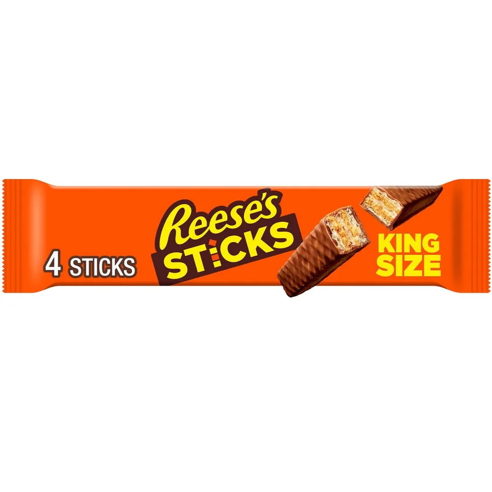 Sticks Chocolate & Peanut Butter Wafer, King Size