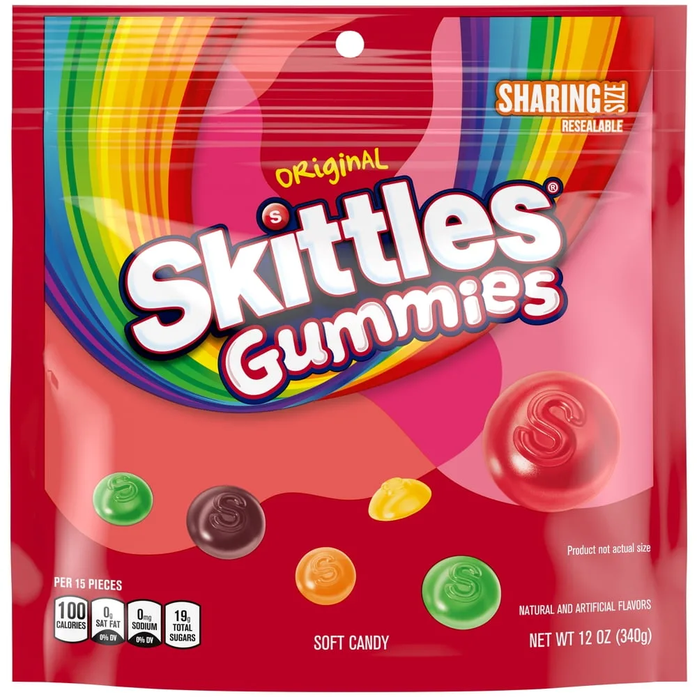 Gummies Original, Sharing Size